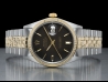 Rolex Datejust 36 Nero Jubilé Gold And Steel Matt Black Onyx   Watch  1601